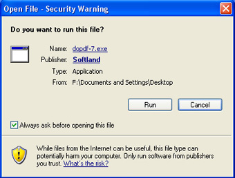 doPDF installation doPDF installation