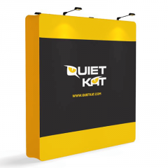 10' Dimensional Fabric Backwall