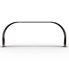 Waveform Arch Rounded 228" long x111" high