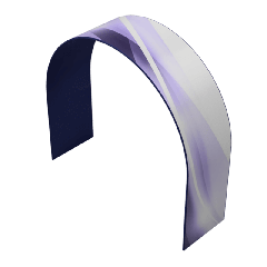 Waveform Arch Rounded 116" long x111" high