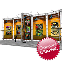 Electra 20' Orbital Truss Booth 