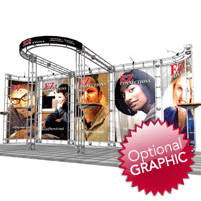 Polaris 20' Orbital Truss Booth 