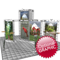 Jupiter 20' Orbital Truss Booth 