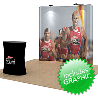 WaveForm 8' Curved Booth