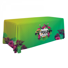Economy 3 Sided Table Cover - Dye Sublimation