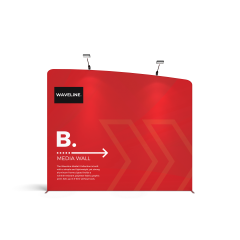 WaveForm Media Panel  Bravo - 113"W x 101"H