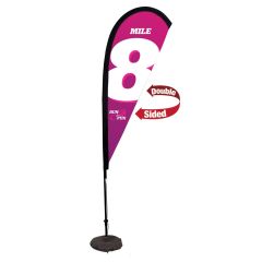 6' Teardrop Flags 