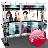 Castor 10' Orbital Truss Booth 