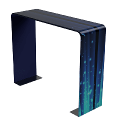 Waveform Arch Square 115" long x111" high