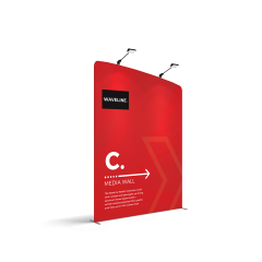 WaveForm Media Panel  Charlie - 79"W x 107"H