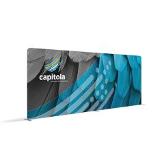 20' Straight Fabric Backwall
